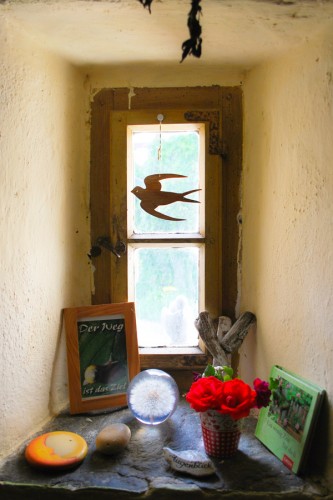 Altar im Fenster